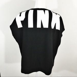 PINK Victoria’s Secret Sleeveless Sweater Black